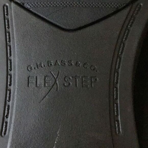 Shoes ladies black suede by bass size 8.5 - Picture 9 of 11